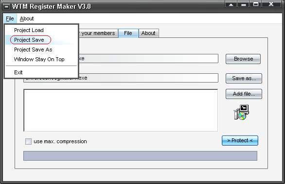 WTM Register Maker